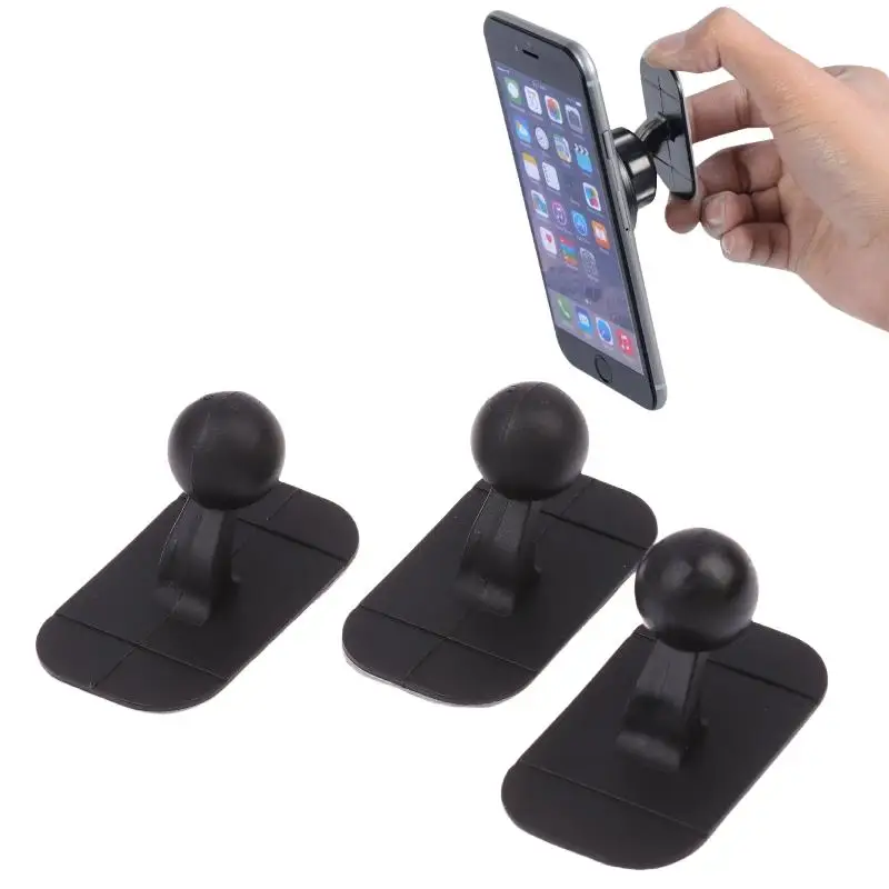 2/5PCS Self Adhesive Bracket Base Car Mount Base For Center Console Dashboard Specific Navigation Phone Holder Accessories