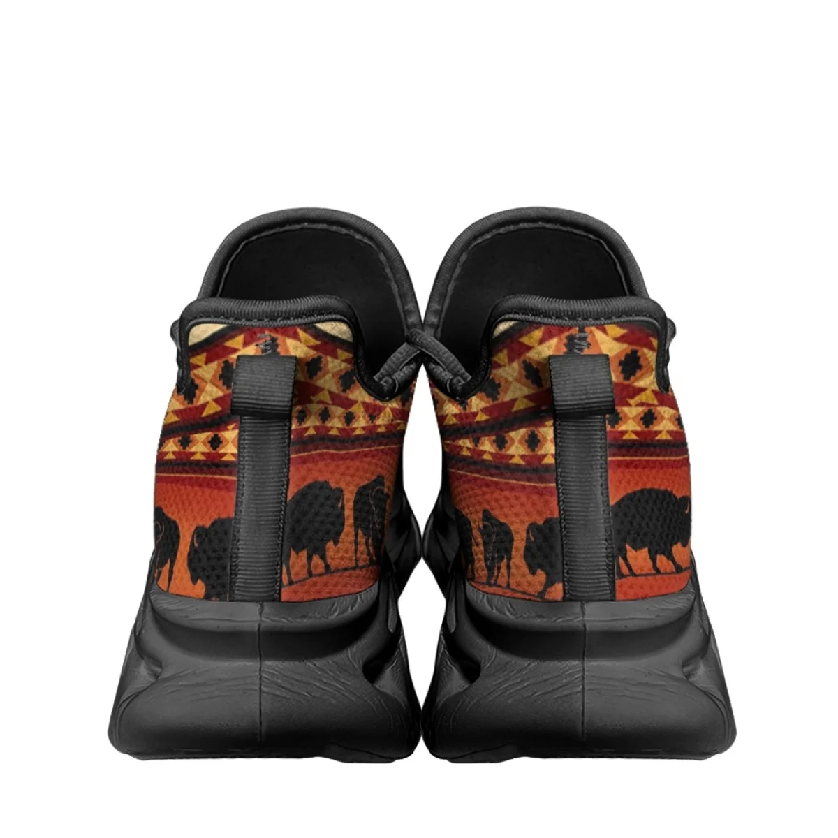 Indigenous Art Design Camel Pattern Women Men Autumn Winter Sport Shoes Outdoor Travel Breathable Women's Sneakers Print On Dema