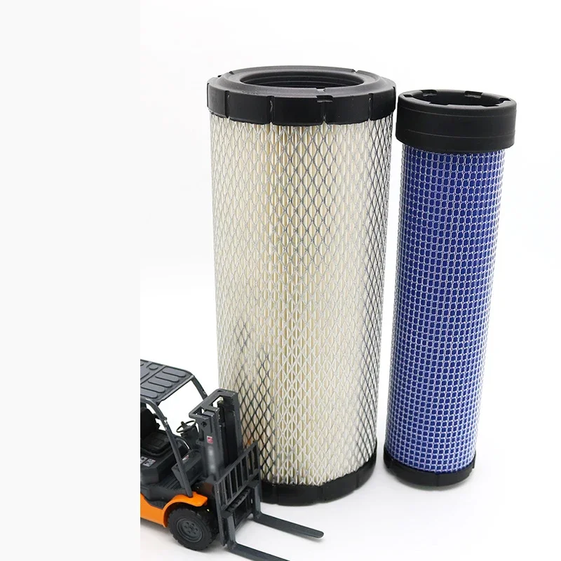 Forklift PU1330 Double Core Is Suitable for Hangfork Heli Longgongtai Lifu Forklift Air Filter