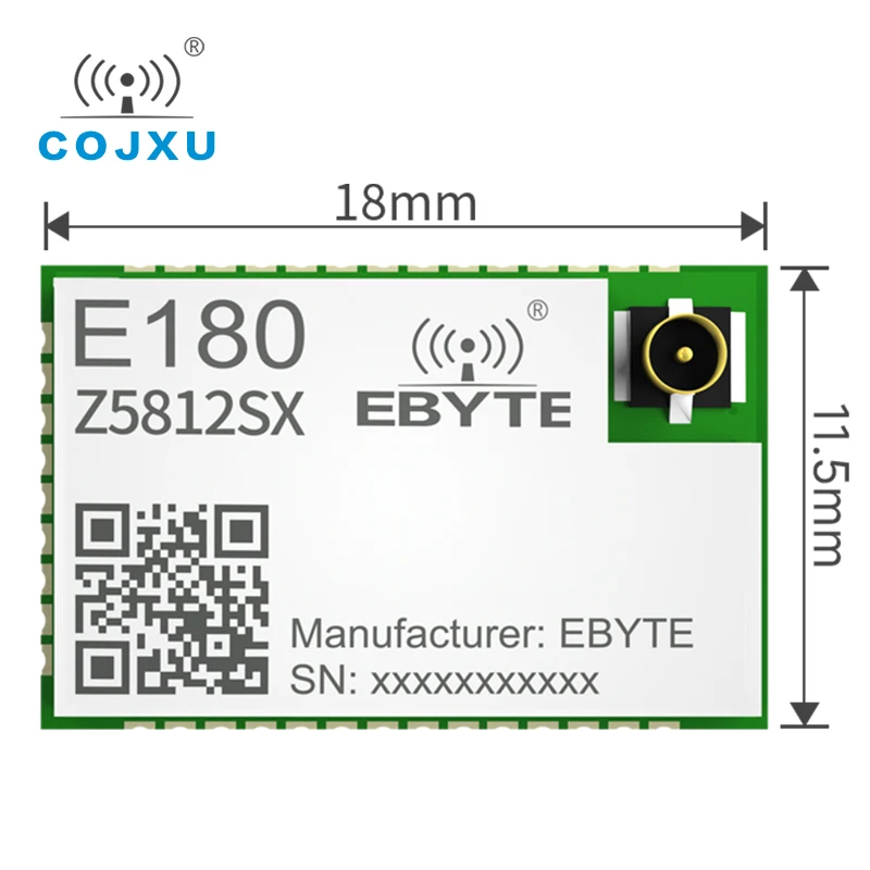 LSR8258 ZigBee3.0 وحدة 2.4 جيجا هرتز رابط اللمس منخفضة الطاقة جهاز الإرسال والاستقبال اللاسلكي استقبال 12dBm IPEX/ثقب الطوابع Cojxu E180-Z5812SX