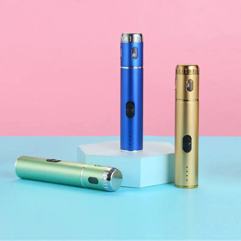 Portable Electric Cigarette Grinder, USB Charging, Aluminum Alloy, Tobacco Crusher, Cigarette Accessories