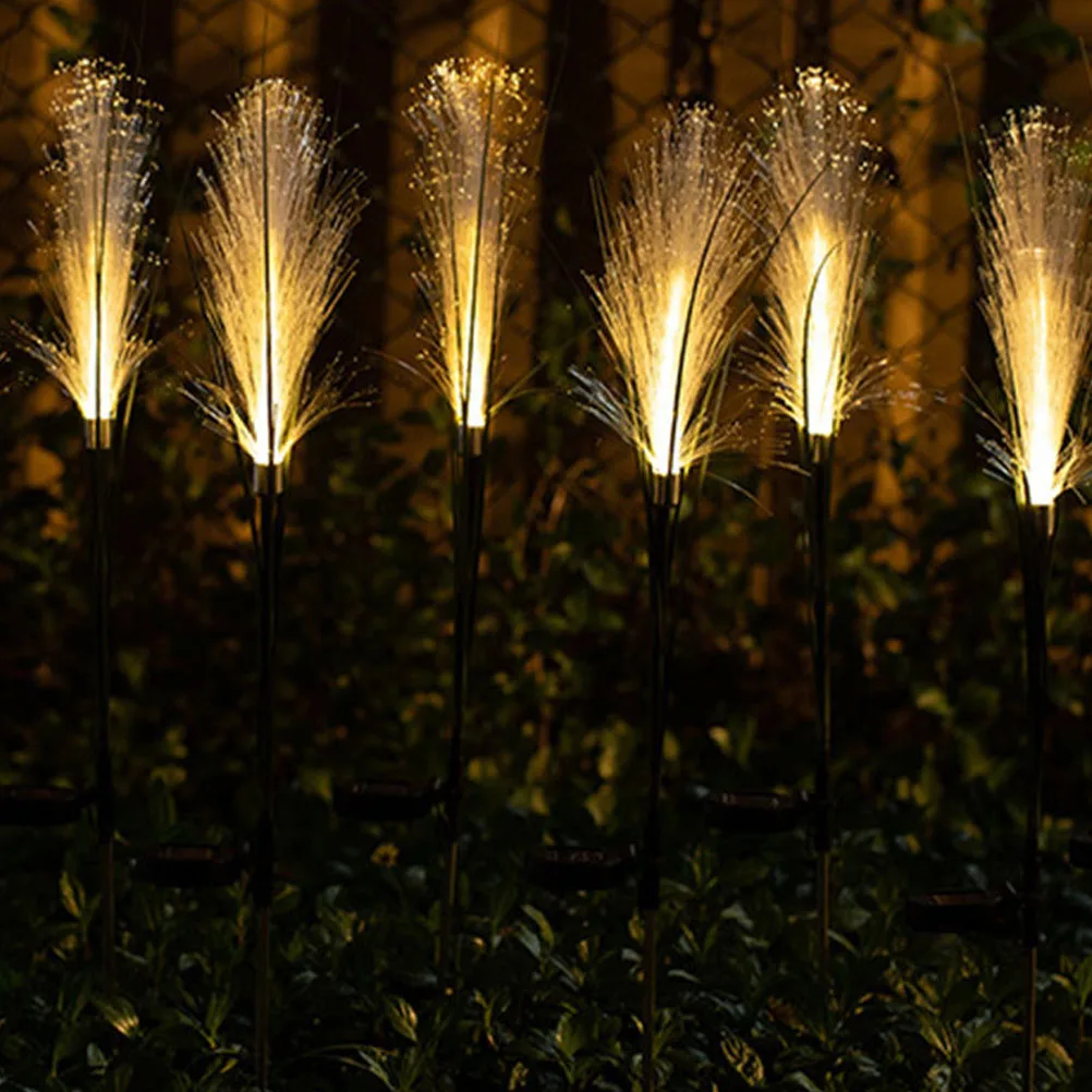 

Solar Reed Lamp Warm White Waterproof Outdoor Decorative Lights for Garden Yard Pathway Landscape Lighting Solar Powered Easy