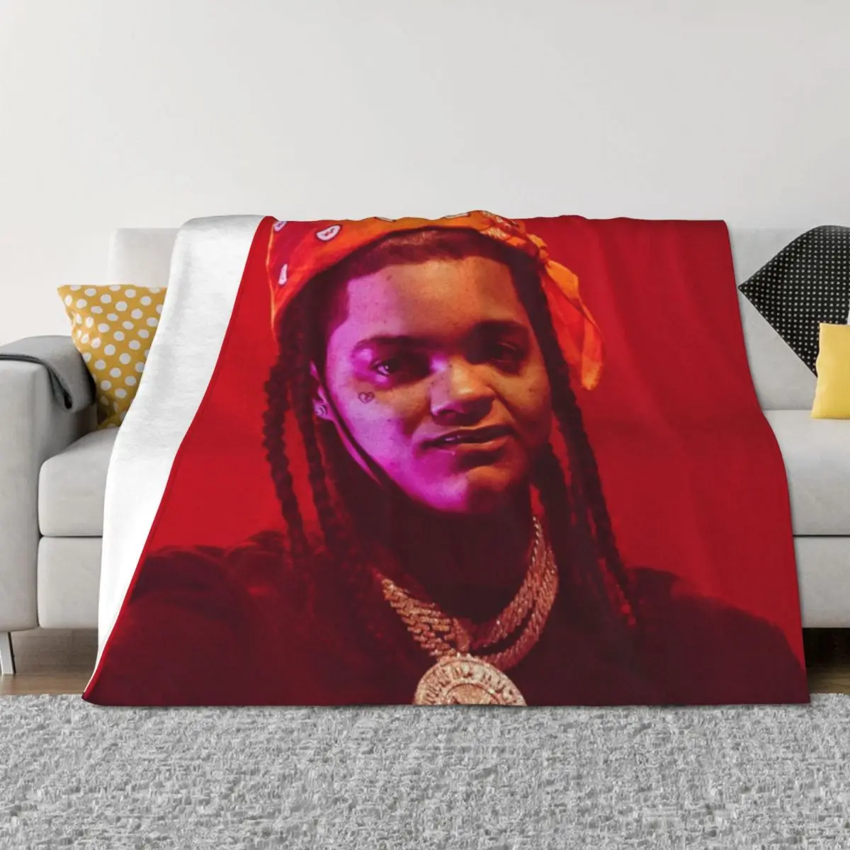 

Young MA Throw Blanket Plaid Heavy Beautifuls bed plaid Blankets