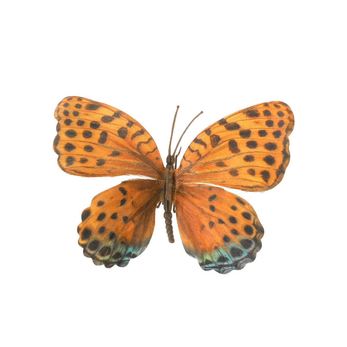 AWAYTR Simulation Butterfly Barrette Leopard Butterfly Small Hair Clip Kids Colorful Hairpin Cute Barrette Women Hair Accessorie