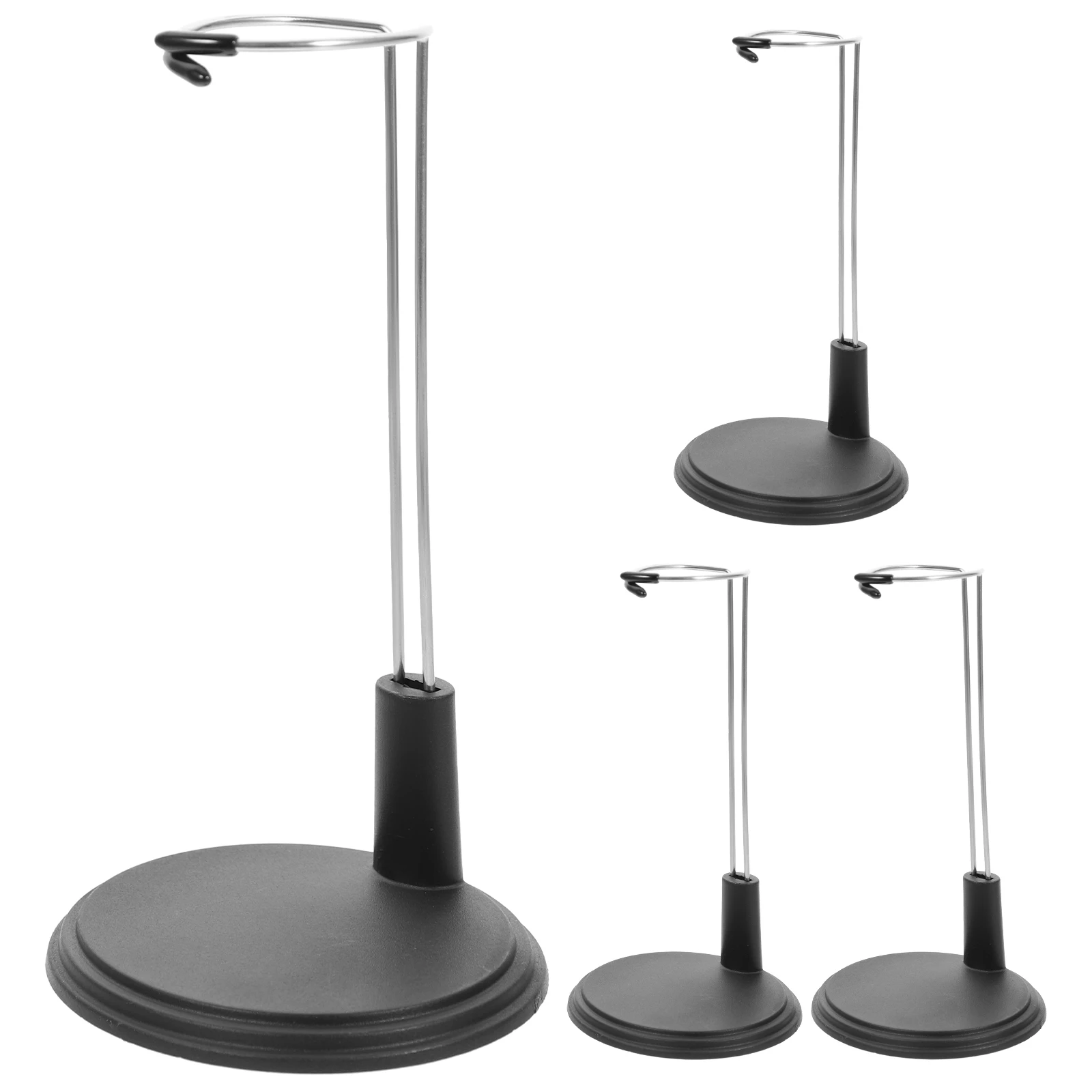 

4pcs Action Figure Base Display Stand Adjustable Height Support Base For Puppet Stand Action Figure Display Holder Game