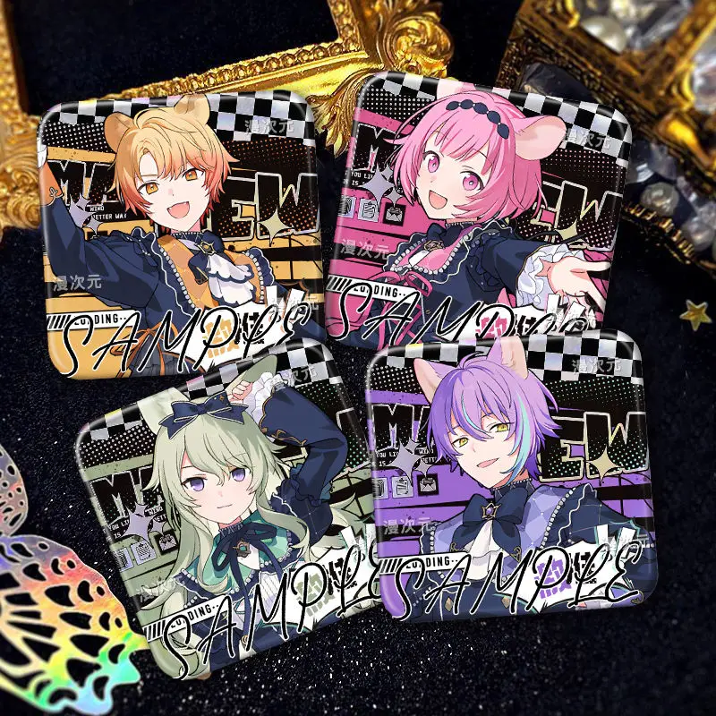 4 шт. аниме проект Sekai Otori Emu Kamishiro Rui значок брошь мультяшные булавки DIY украшения рюкзак костюмы аксессуары для одежды