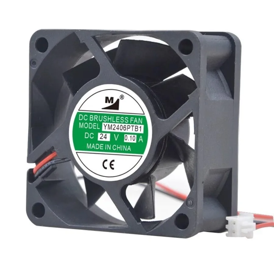 

For M YM2406PTB1 6025 DC24V 0.10A 6CM 2-Pin Inverter Power Supply Cooling Fan