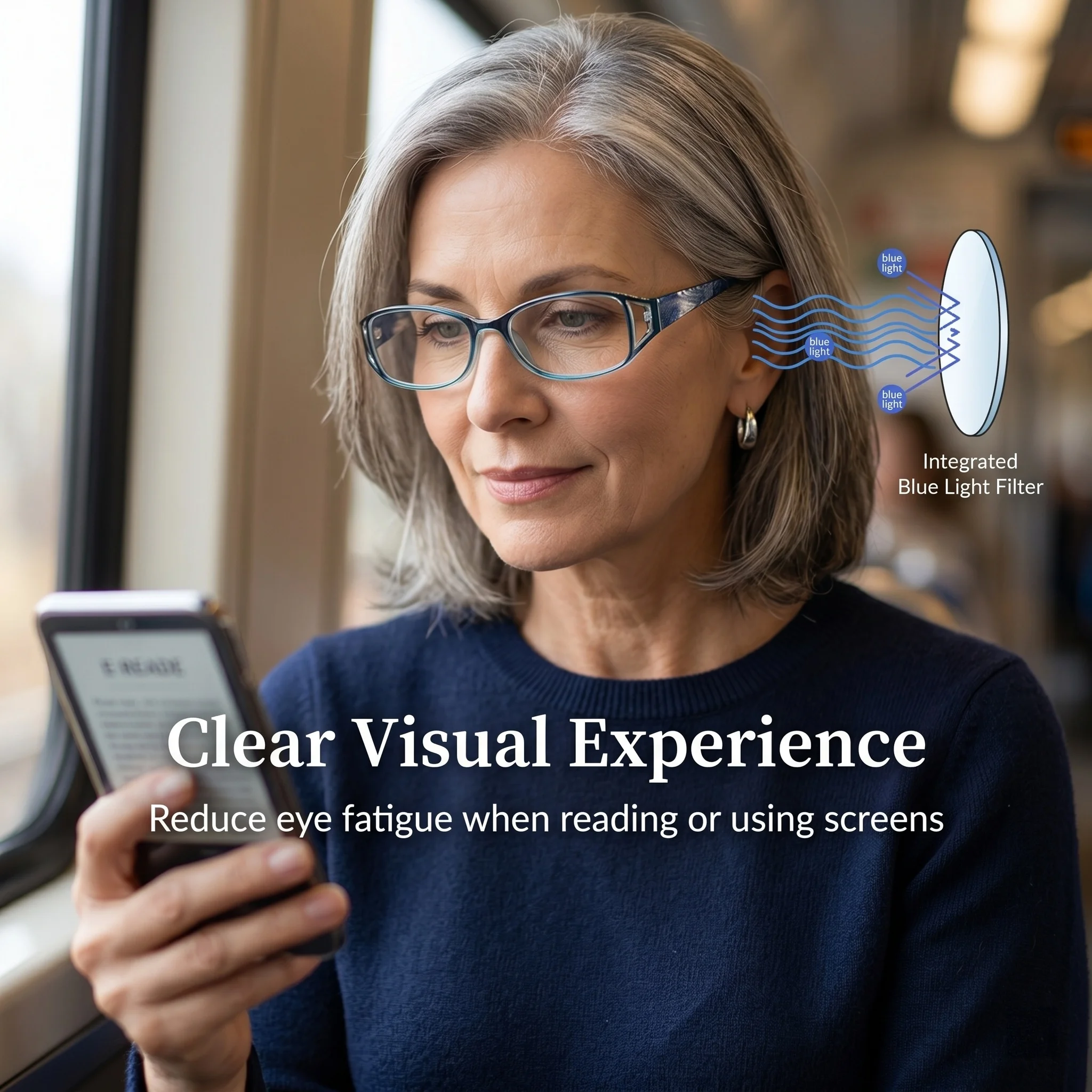 GIGULA 4-Pack Combo Stylish Printed Frame Women'S Reading Glasses, Lightweight And Comfortable Reading Glasses