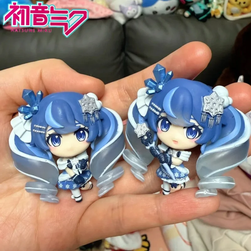 

2025 New Hatsune Miku Anime Toy Winter New Year Special Kagamine Rin/Lun Luka Meiko Kaito Figurine Model Collection Gift