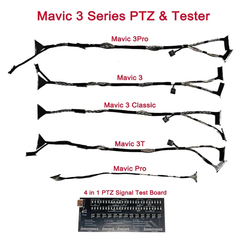 

Original PTZ Signal Cable & Tester for DJI Mavic 3 Series Gimbal Camera Transmission Wire For DJI Mavic 3/3Cine/3T/3Pro/3 Class
