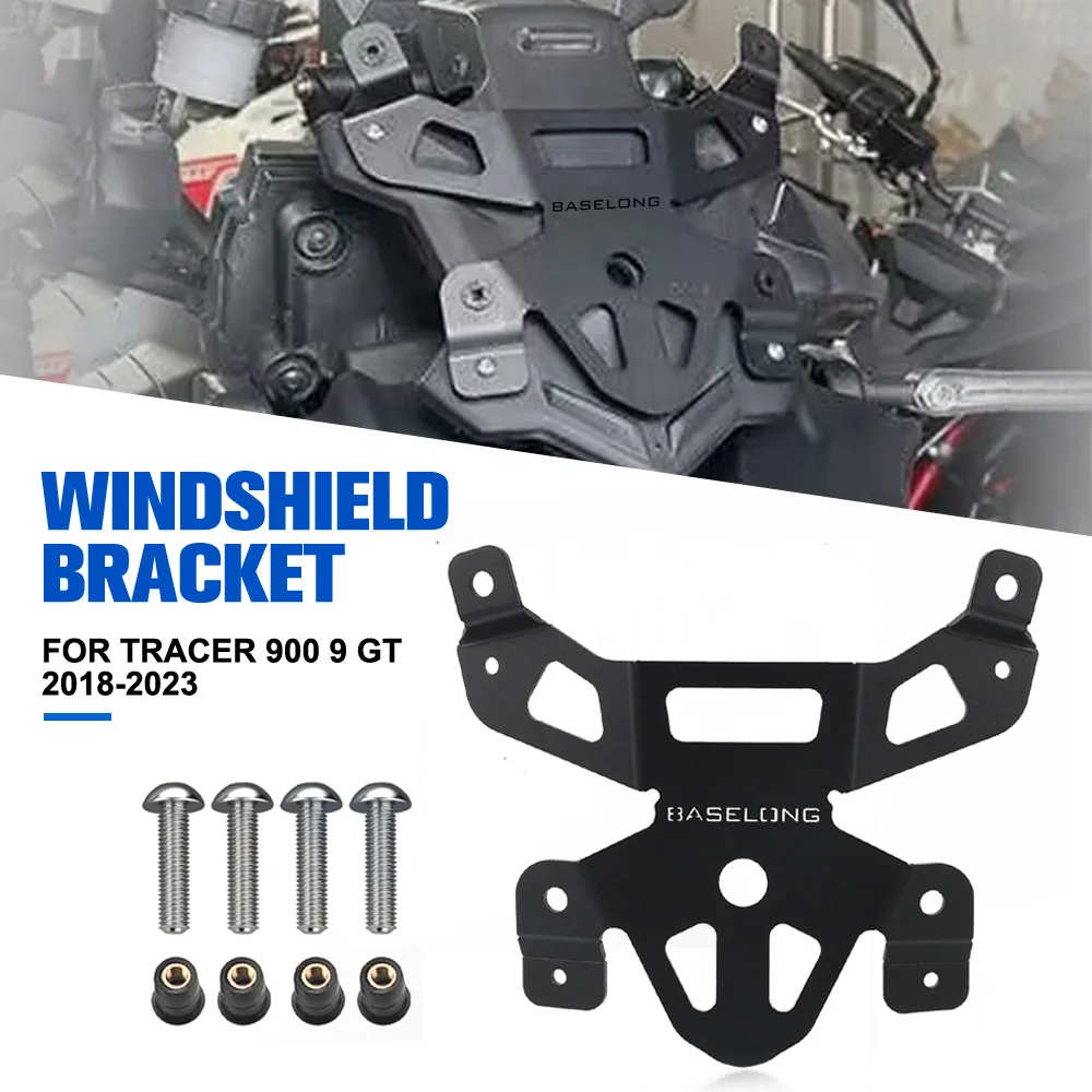 

Riser Windshield Bracket For Yamaha Tracer 900 9 GT 2018-2021-2022-2023 Motorcycle Airflow Deflector Rise Support Accessories