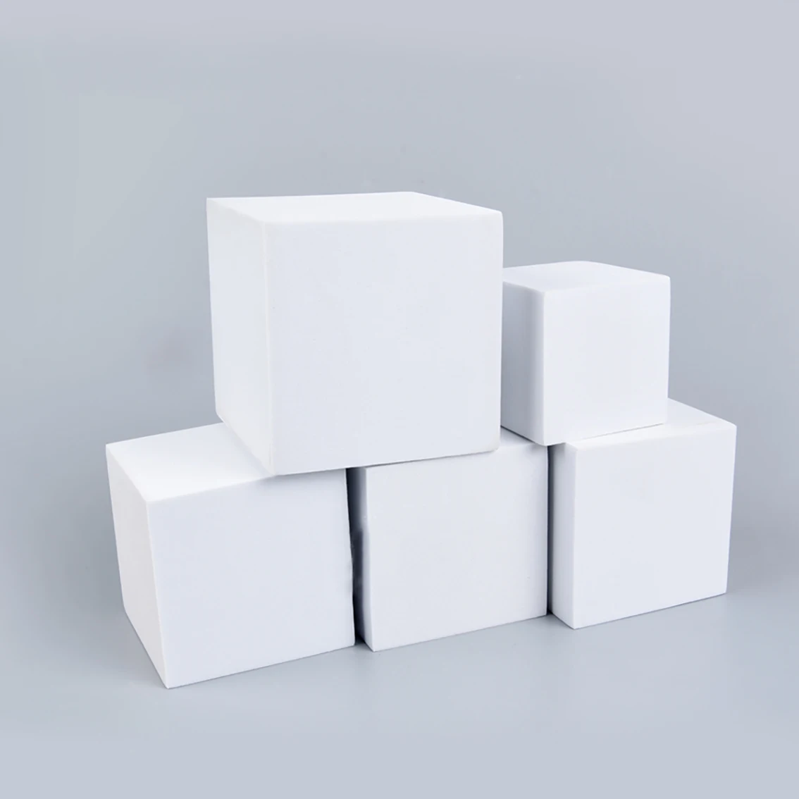 Square White EVA Foam Block for DIY Craft Model Making Material Teaching Tools Game Toys Accessories 10*10*10-60*60*60mm