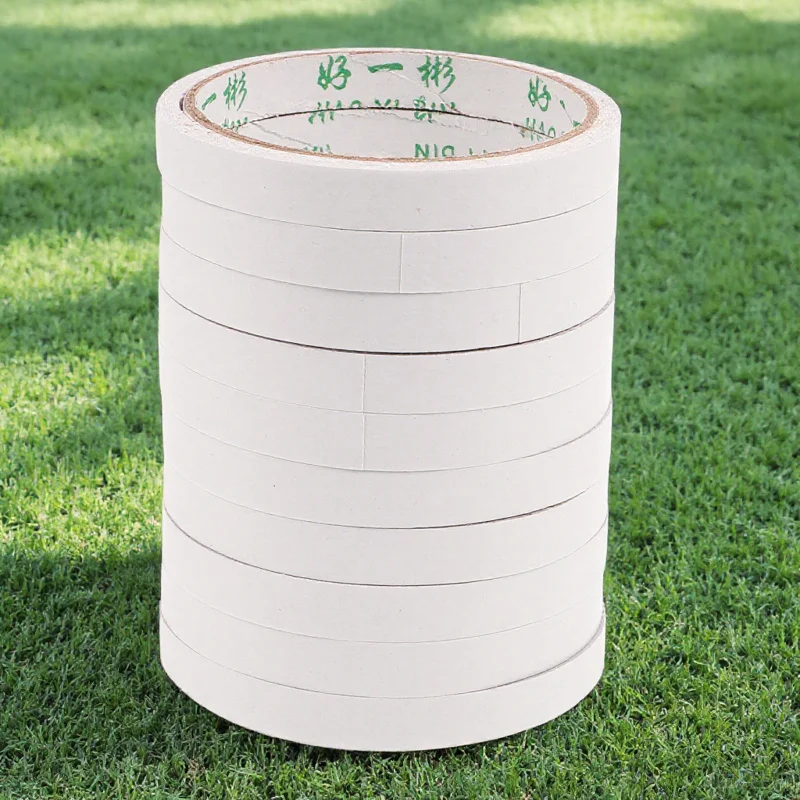 

10pcs 1.2X800Cm Double-Sided Tape Heavy Duty Strong Craft Adhesive For Office School Supplies Scrapbooking Mounting Hot-Melt