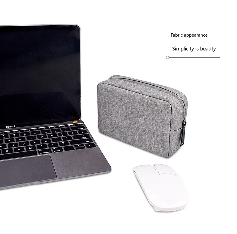 Digitale Gadget-Aufbewahrungstasche Kabel-Organizer für Powerbank, USB-Ladegerät, Kopfhörer – Detail 10
