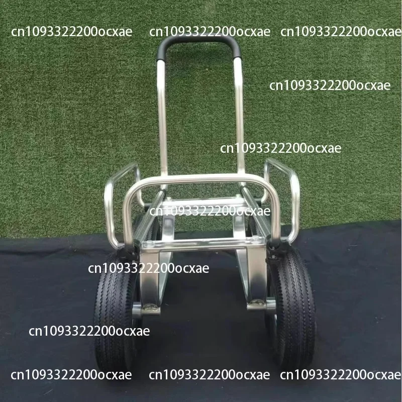 Aluminum Four-wheel Multi-functional Trolley; Silent Flat-panel Hand-pushed Tool Cart; Household Moving Cart