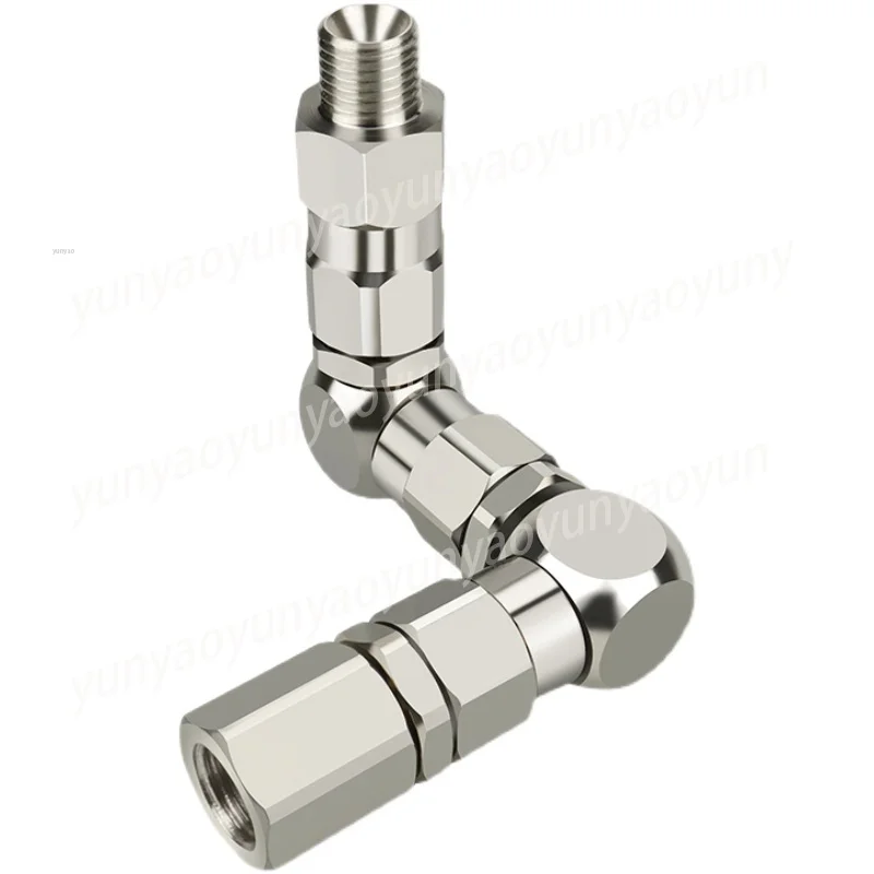 202577 Airless Sprayer Accessories, High Pressure Pipe Spray Gun Pipe Z-shaped Rotary Joint