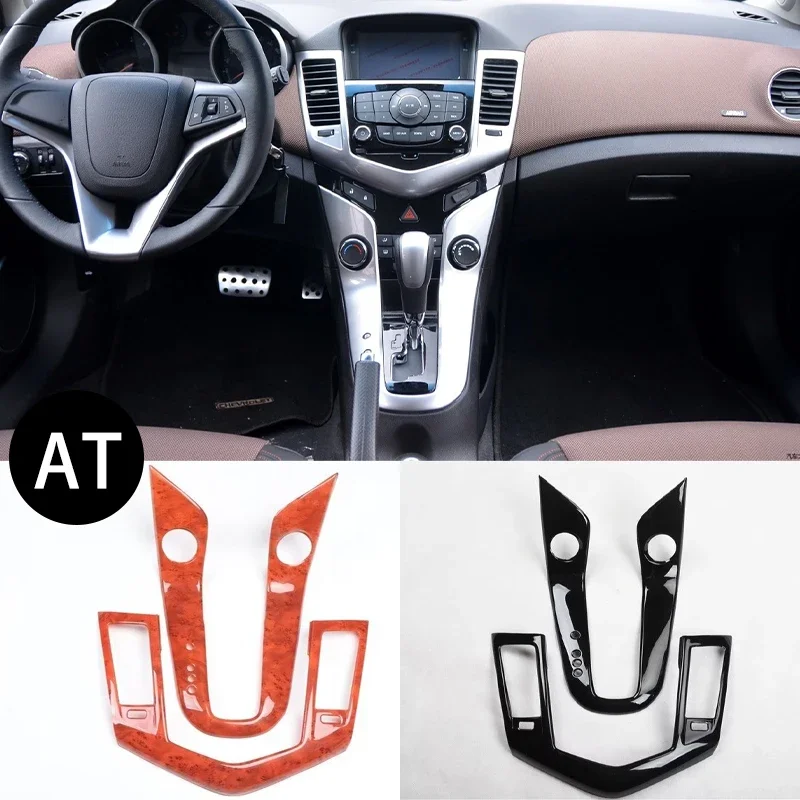 

Car Central Console Frame Cover Stickers ABS for Chevrolet Cruze 2009-2013 2014 Accessories Gear Shift Knob Center Console Panel