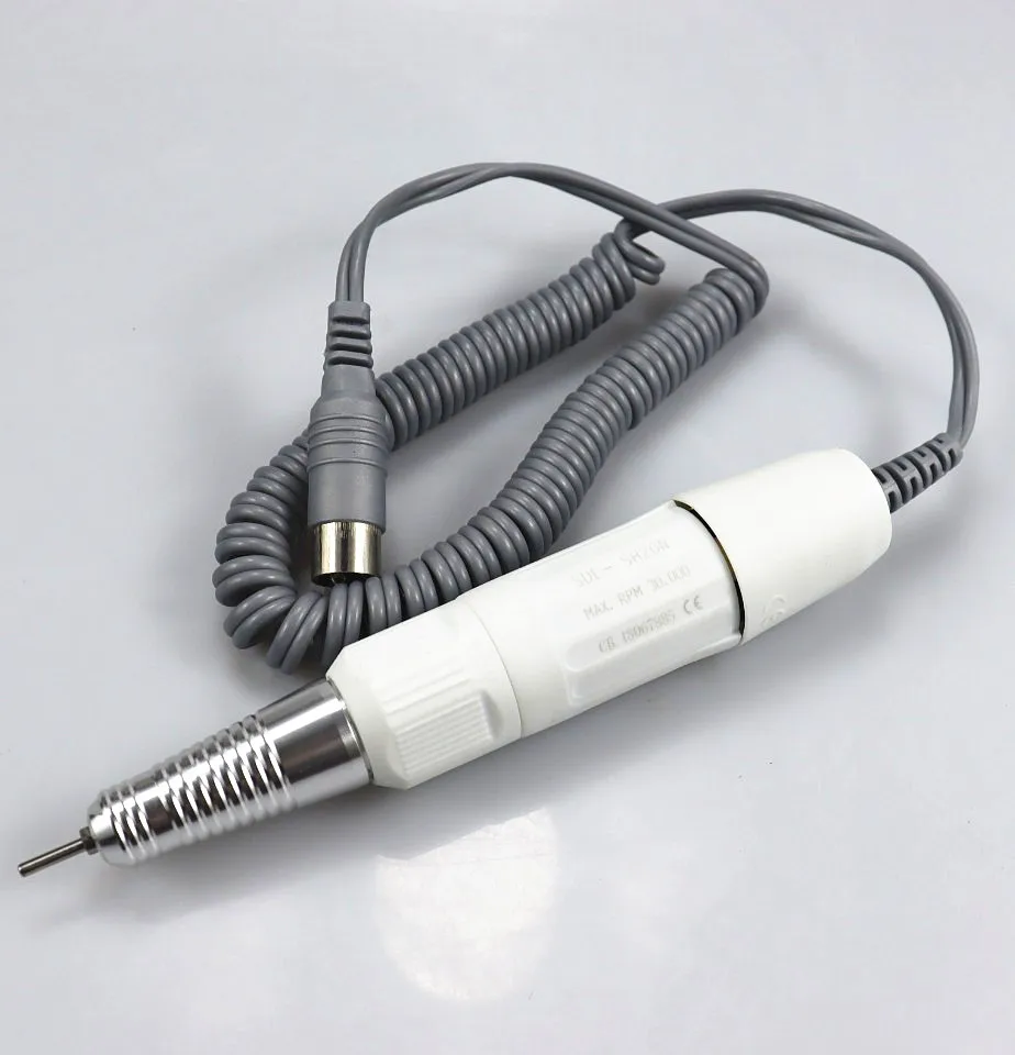 強力な 210 マニキュアマシンチャンピオン 65 ワットマイクロモーター 35000RPM H20N ハンドピース電気ネイルドリルネイルアート機器