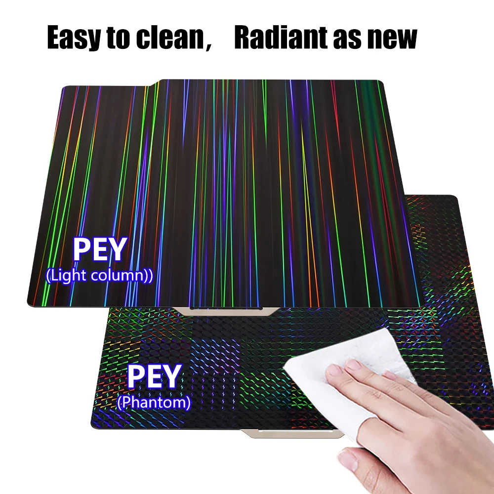 

Для Bambulab A1 Build Plate P1S X1C PEI Текстурированный 257x257 184x184 A1 Mini PEY PEO Лист Пружинная Сталь Для X1C Bambulab P1P Кровать