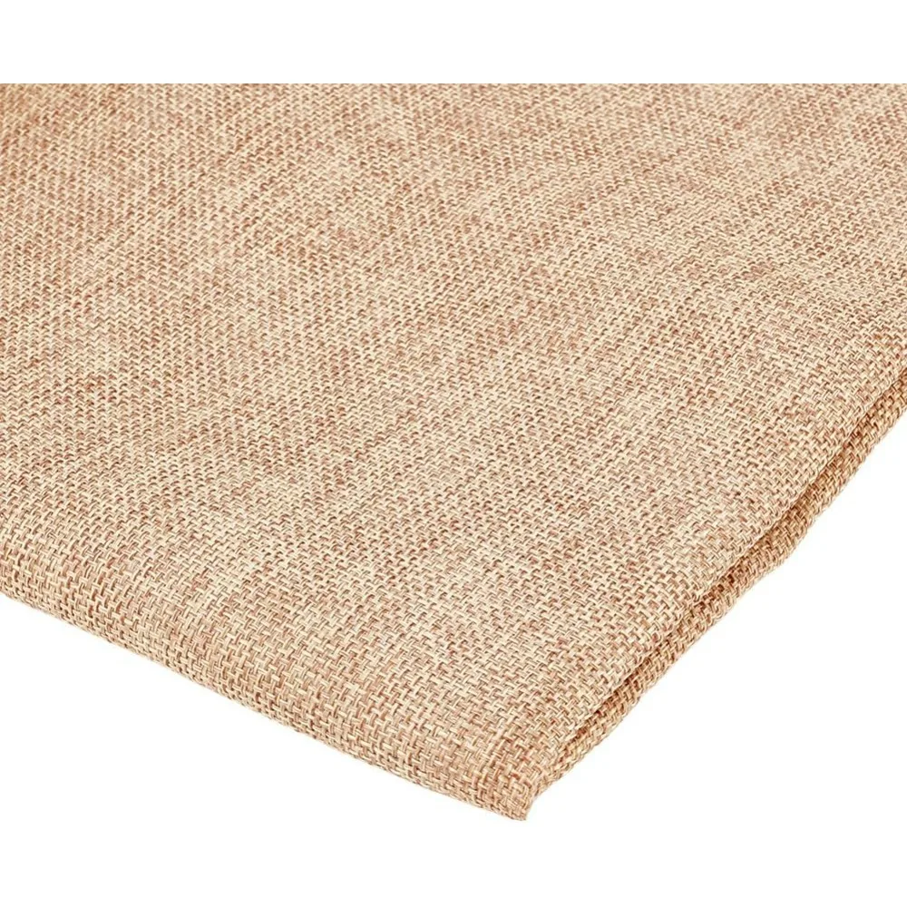 19.7x57.5 Inch Beige Linen Speaker Grill Cloth Linen Speaker Fabric Dustproof Speaker Fabric Stereo Mesh Cloth for Home