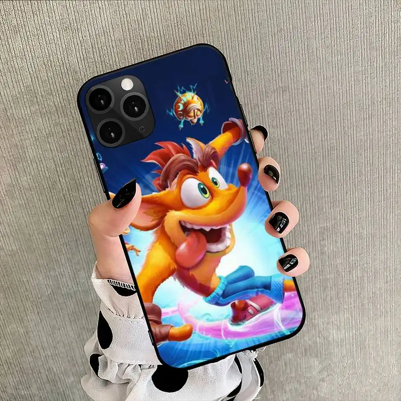 Crash Bandicoot Game Phone Case For iPhone 11 12 13 14 Mini 6 7 8 plus X XS XR PRO MAX Shell