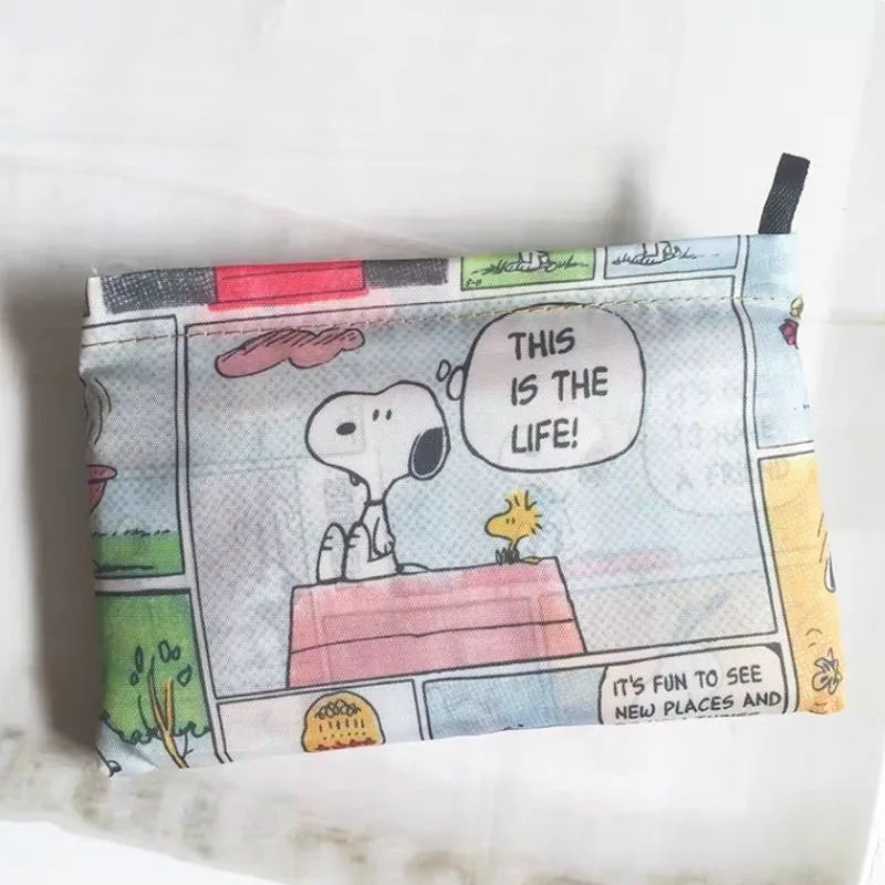 2026 New Snoop Y Portable Foldable Supermarket Shopping Bag Large Eco-Friendly Bag Large Grocery Handbag Capacity Tote Hot Sell view 6