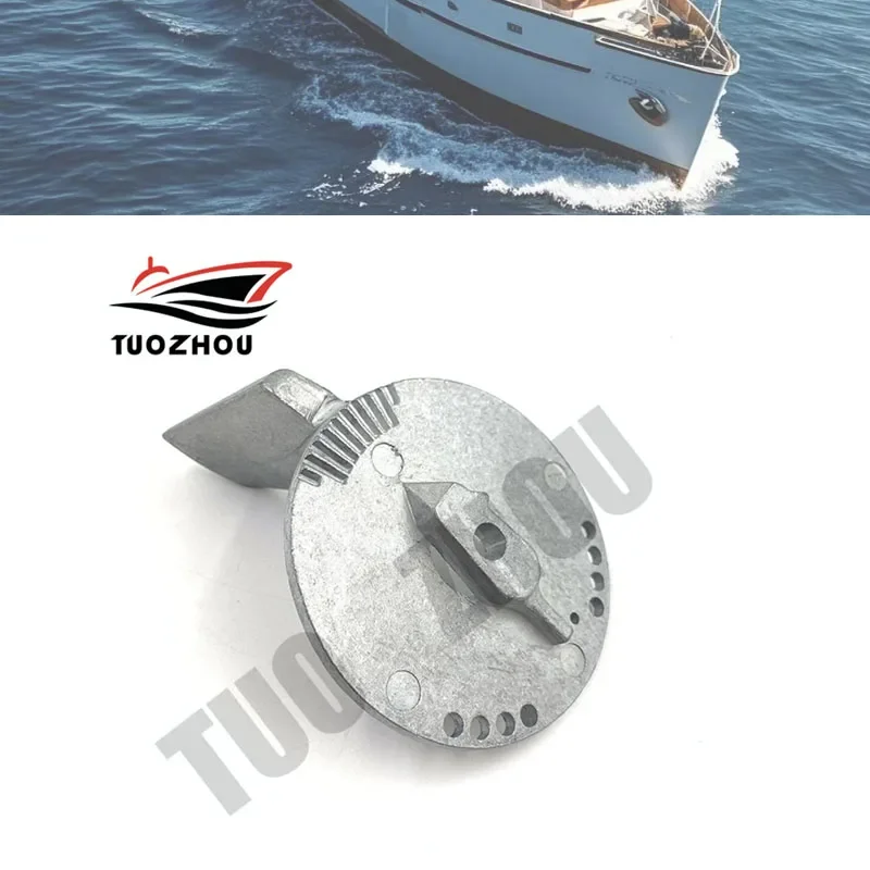 Aluminum Trim Tab Fin Anode for Suzuki 4 Stroke  Outboard DF 60, 70, 80, 90, 100, 115, 140 HP, Replaces 55125-90J01, 55125-90J00