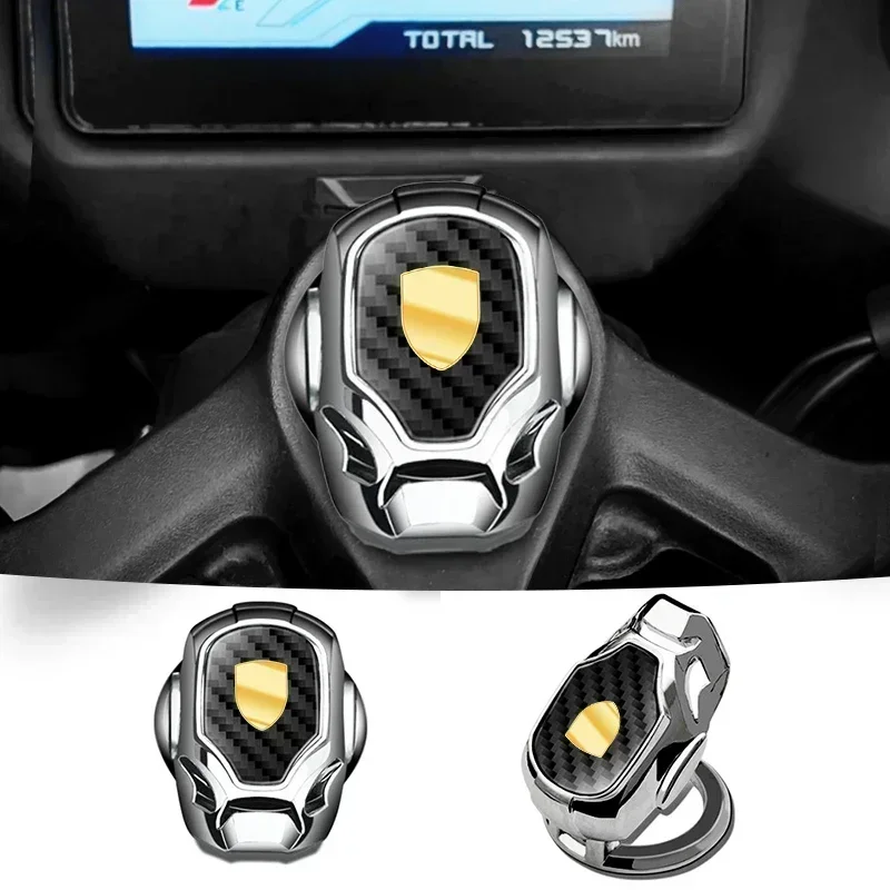 Металлическая кнопка запуска автомобиля с одним нажатием, декоративная наклейка, крышка для Panamera Cayenne Macan 911 718 Boxster Taycan Cayman Carrera GT