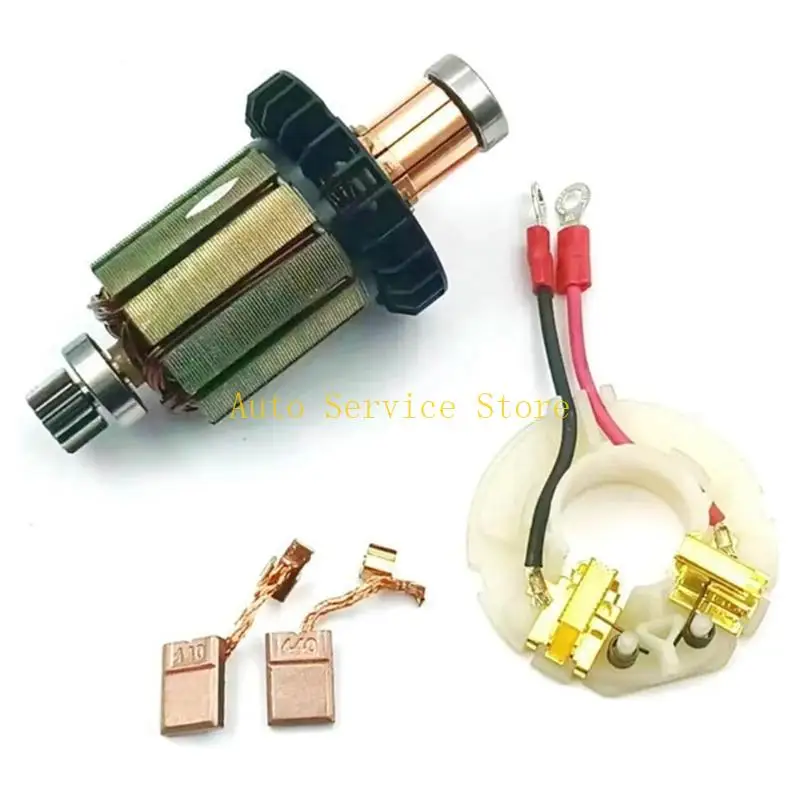 462A Strong Motor Rotor Carbon Brush Holder Set Enhances Heat Resistance Easy to Use for CB440 DHP458 BHP458Z Power Tool