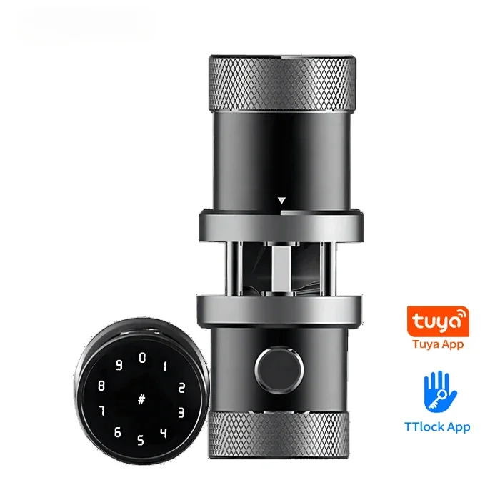 TOPTEQ TP6 Smart Door Lock TTlock Fingerprint Door Lock Knob Electric Lock With Gateway for Doors