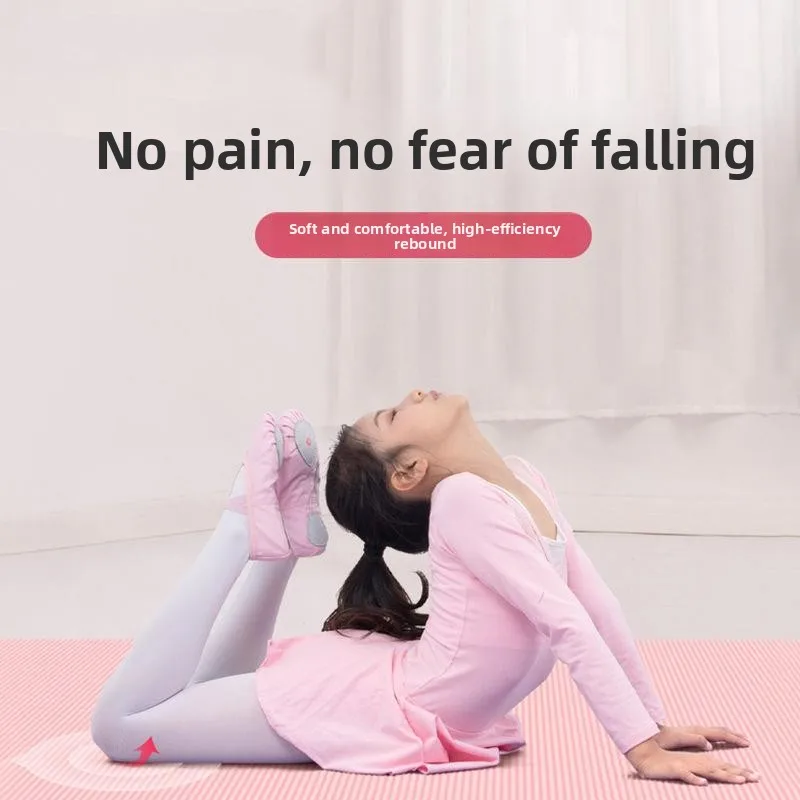 Non-Slip Yoga Mat for Men And Women Home Gym Fitness Dance Mat Shock Absorption Wide Mat Exercise Equipment Fitness Mat