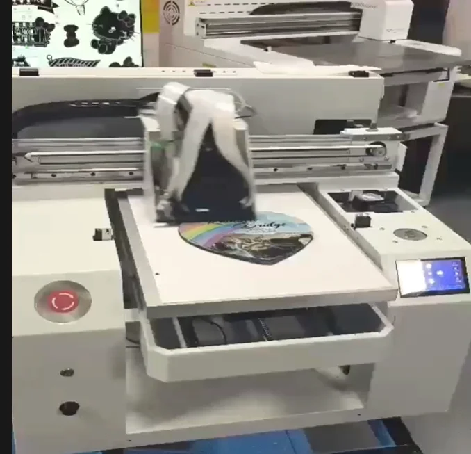 Flatbed printing machine small desktop 30*40cm UV flatbed printer acrylic phone case metal wood glass UV printer A3 size