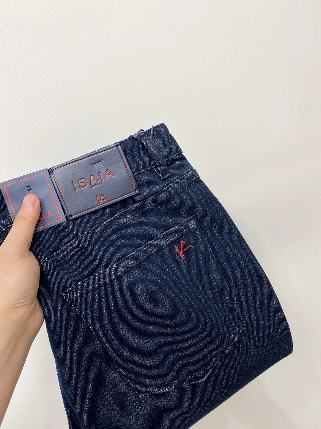 

BLLIYOSS Light luxury Classic Casual Pants Jeans Men 2025 NEW Fashion Small Straight Leg pants Old Money Embroidery size:29-38