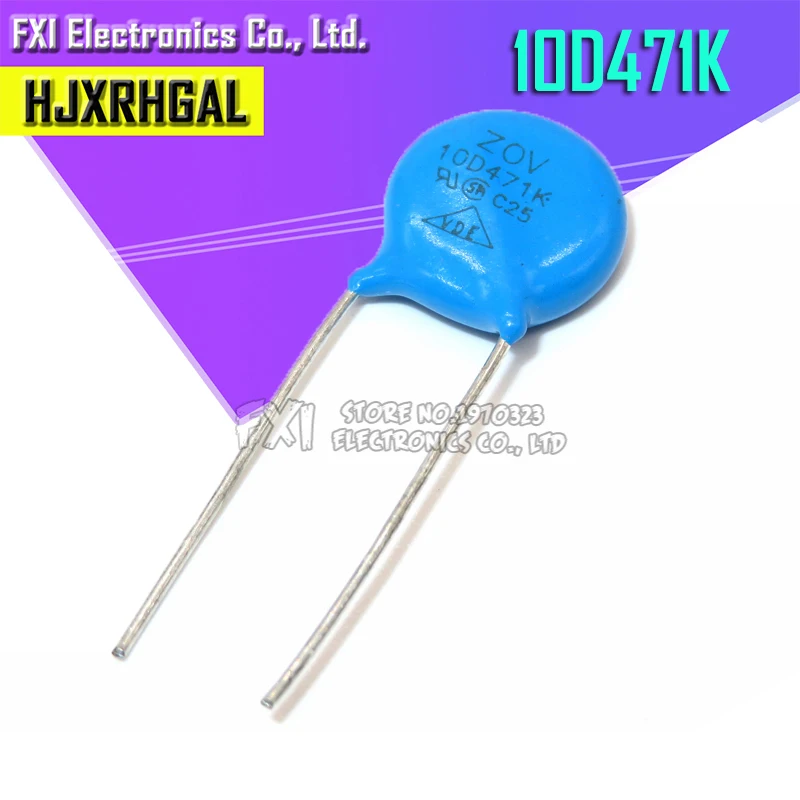 10pcs varistor 10D471K 470V piezoresistor 10D471