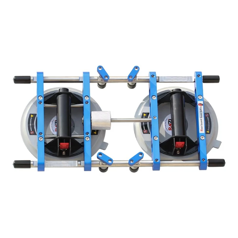 8 Inch Manual Seam Setter for Stone Granite Format Tile Slab Join with Vacuum Suction Cup Lifer Gripper Sucker