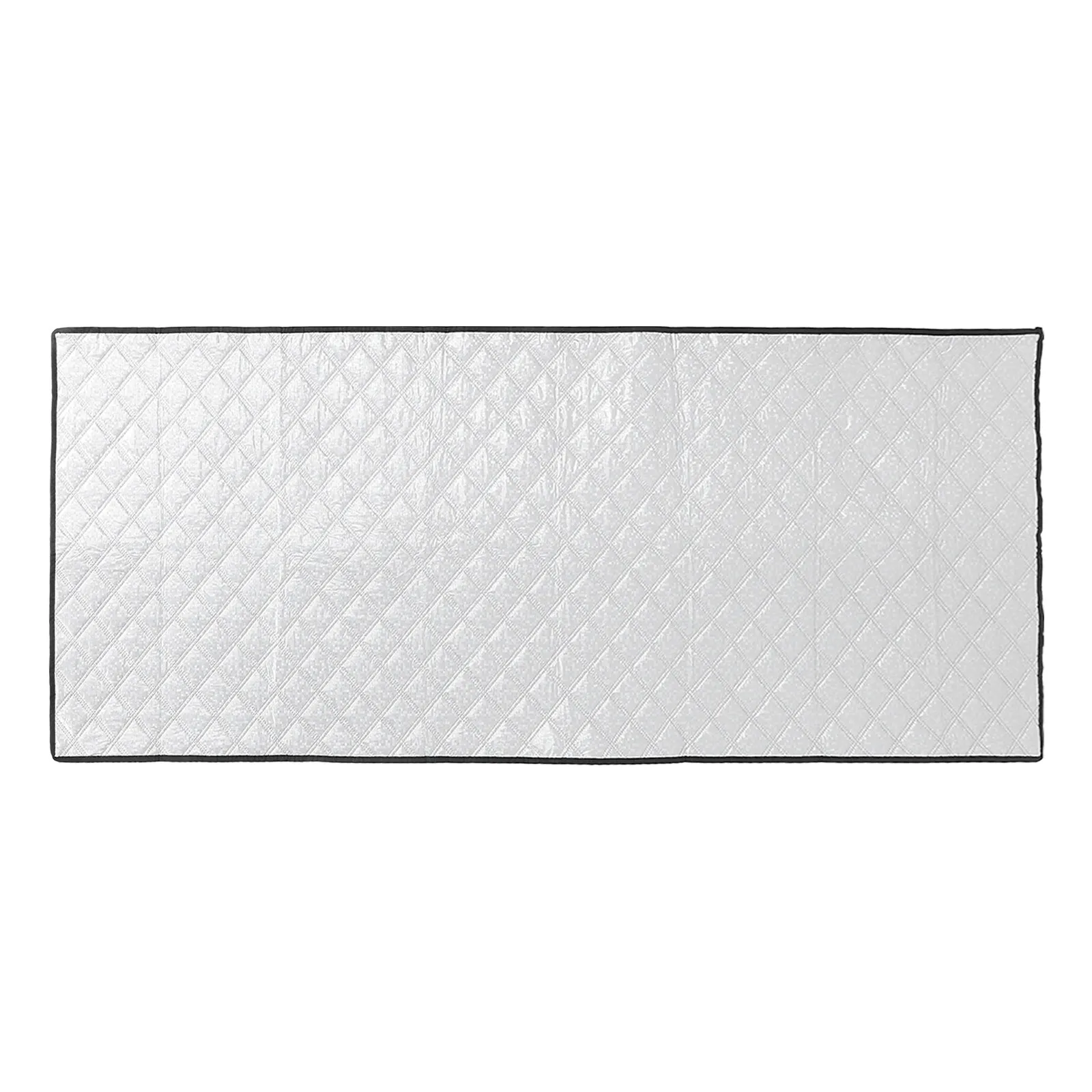 Chest Freezer Insulated Cover 200x75cm Upright Outdoor Refrigerator Aluminum Foil Insulation Film Freezer Sunshade Protector