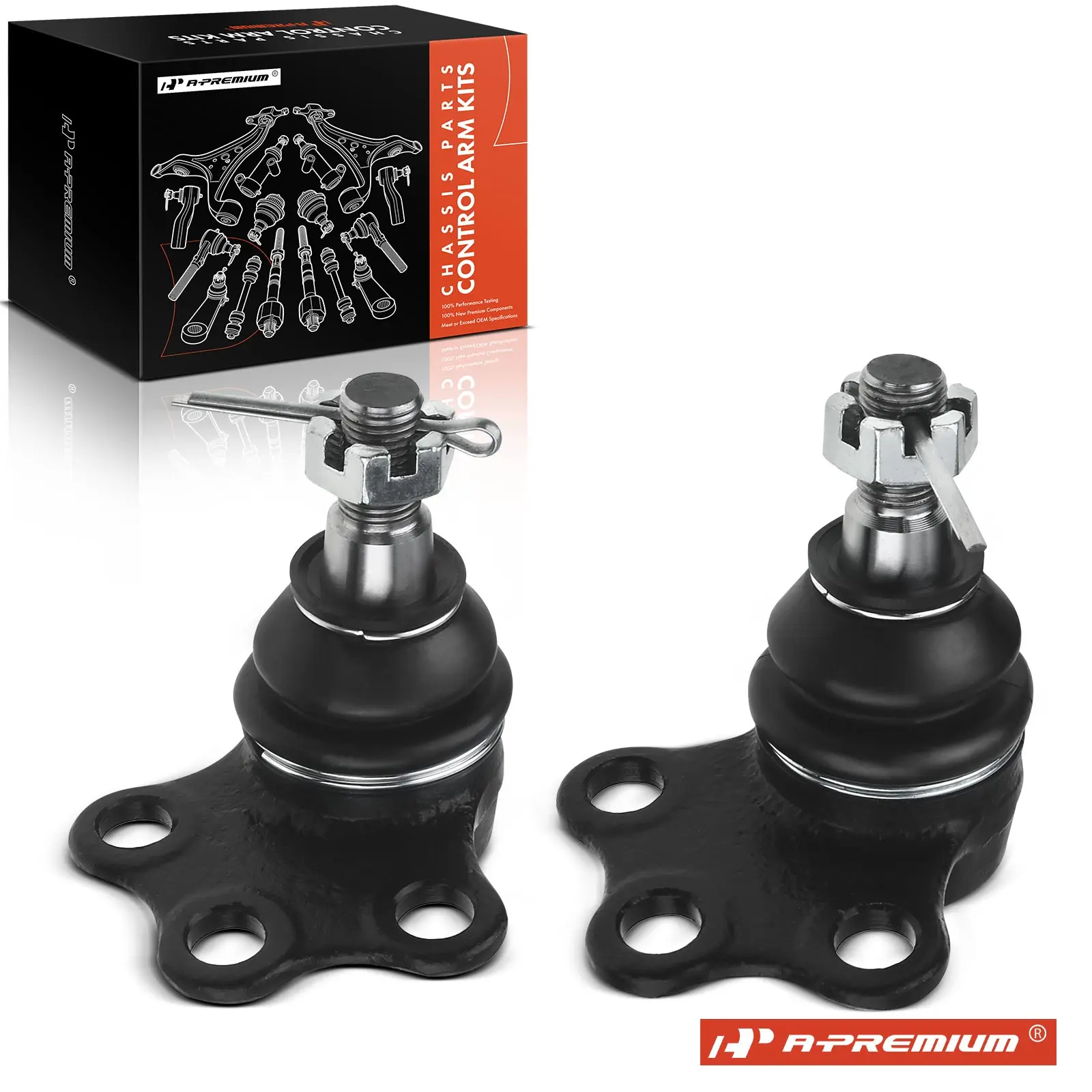 A-Premium 2x Front Upper Ball Joint for Dodge Ram 1500 2000-2001 Ram 2500 Ram 3500 2000-2002