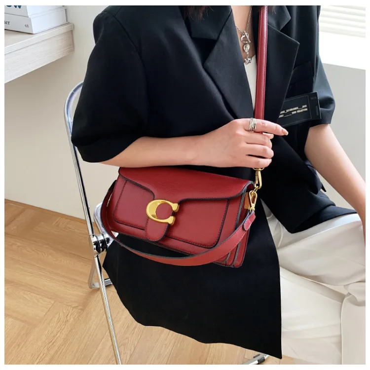 Niche Texture Retro Small Bag 2024 New Bag Women\'s Bag Crossbody Bag High-end Fashion Small Square Bag