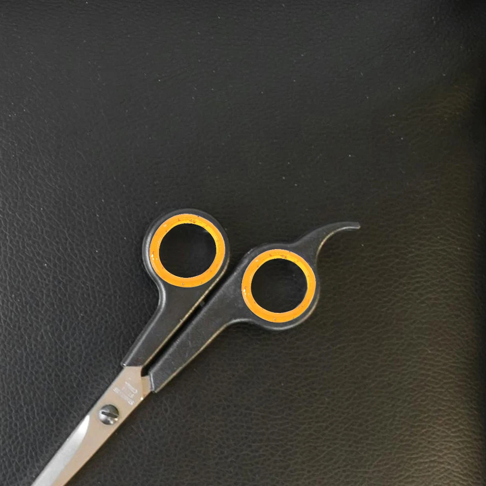 

10 Pcs Scissors Silicone Ring Grooming Shear Grips Thumb Inserts Finger Rings Barber Protector for Silica Gel