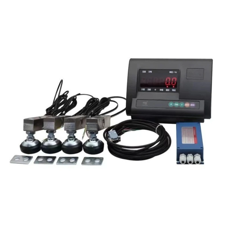 1t/2t/3t Floor Scale Load Cell LED Weighing Indicator Junction Box Complete Set