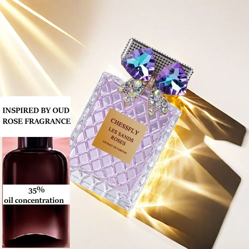 

USA SHIP CHESSFLY LES SANDS ROSES EXTRAIT DE PARFUM FOR WOMEN 3.4 FL.OZ INSPIRED BY LES SABLES ROSE PERFUME