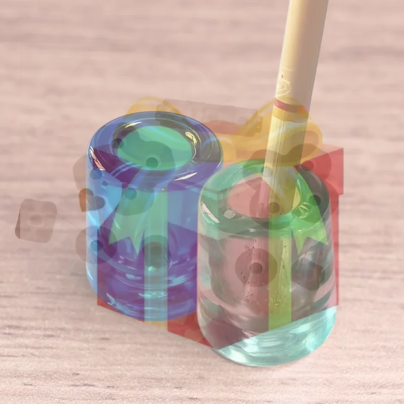 【HG】Cigarette Butt Extinguisher Heat-Resistant Fire Stop Plug | Ashtray | Multi-Functional Pen Holder & Toothbrush Holder
