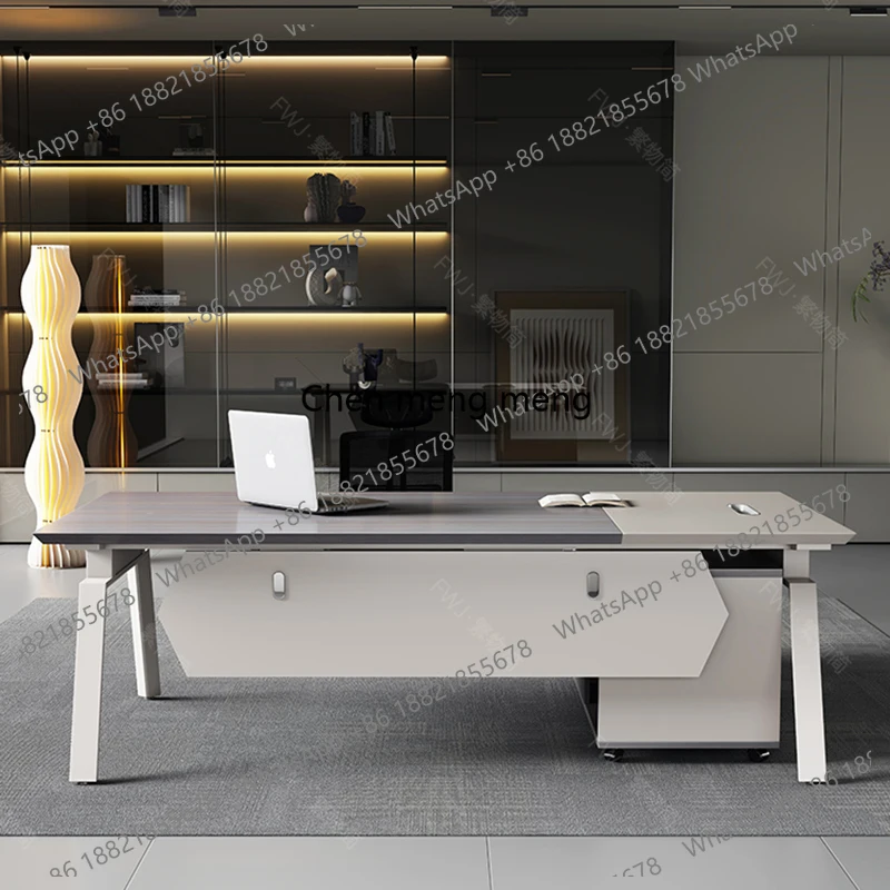 

Living Room Lshaped Office Desk Luxury Design Chinese Style Fashion Office Desk Interior Escritorio Oficina Postmodern Furniture