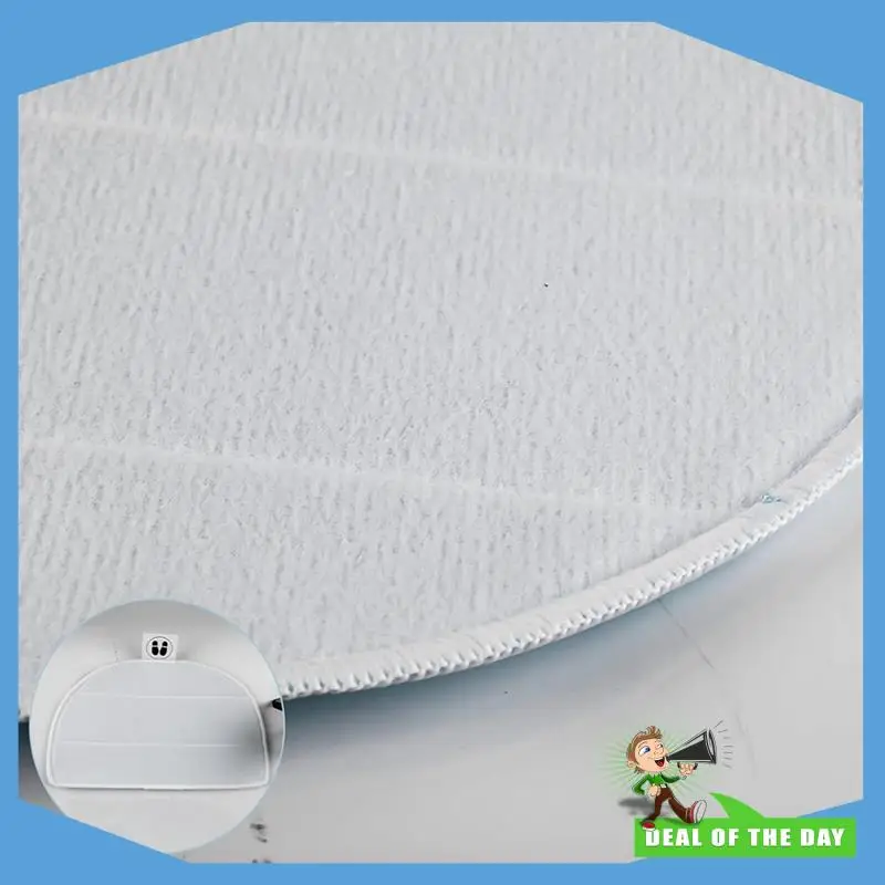 

24-часовая доставка, 12 упаковок подушечек для швабры для пароочистителя Leifheit Clean Tenso Power 2,0, паровой швабра из микрофибры, крышка для паровой метлы