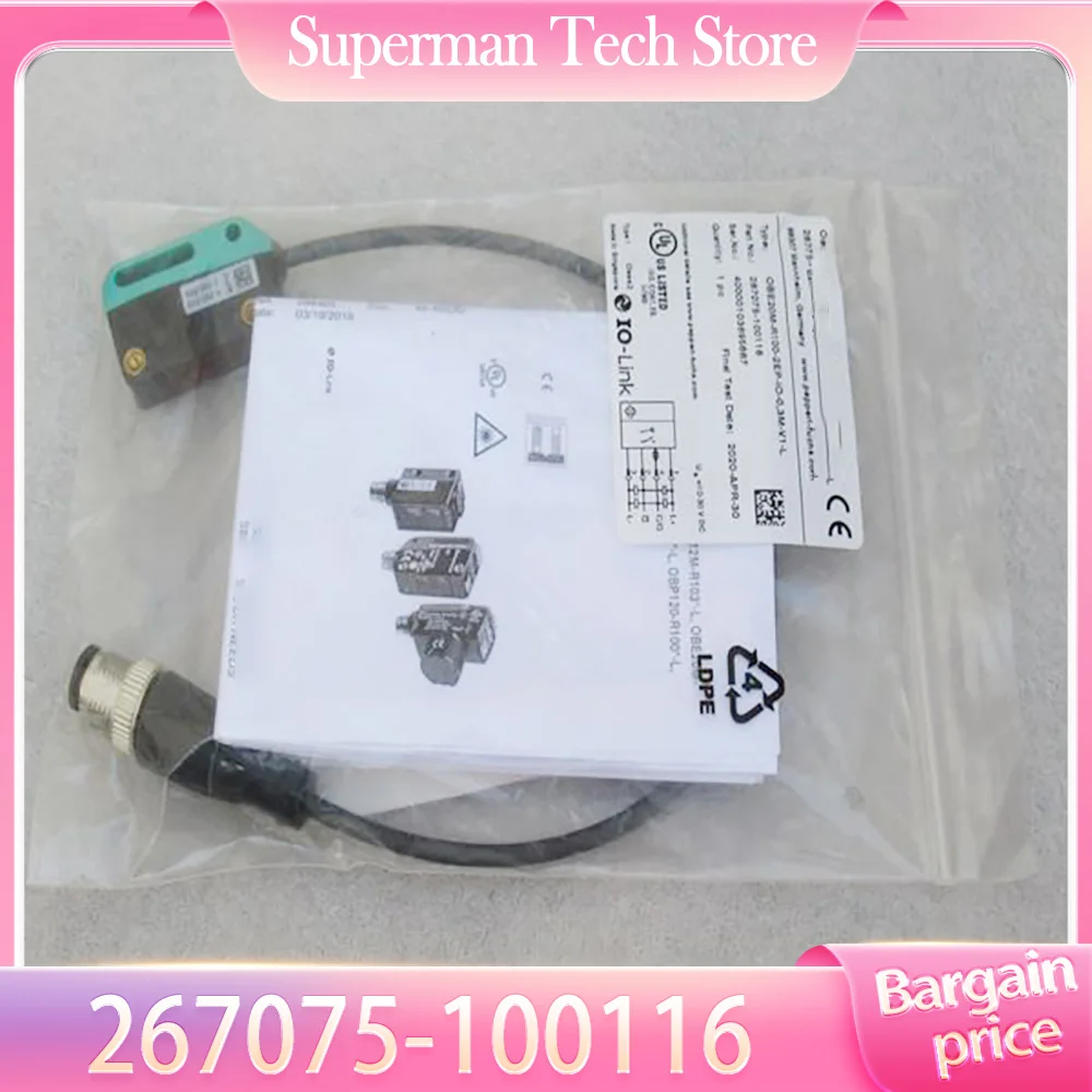 For P+F sensor OBE20M-R100-2EP-IO-0,3M-V1-L 267075-100116