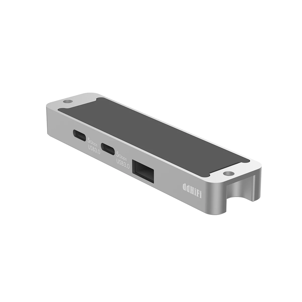 DD ddHiFi HS650 Hub USB Khusus (Tersedia dalam: Abu-abu Hangat, Abu-abu Sejuk, Abu-abu Merah Muda, Perak Anodisasi, dan Hitam Pasir)