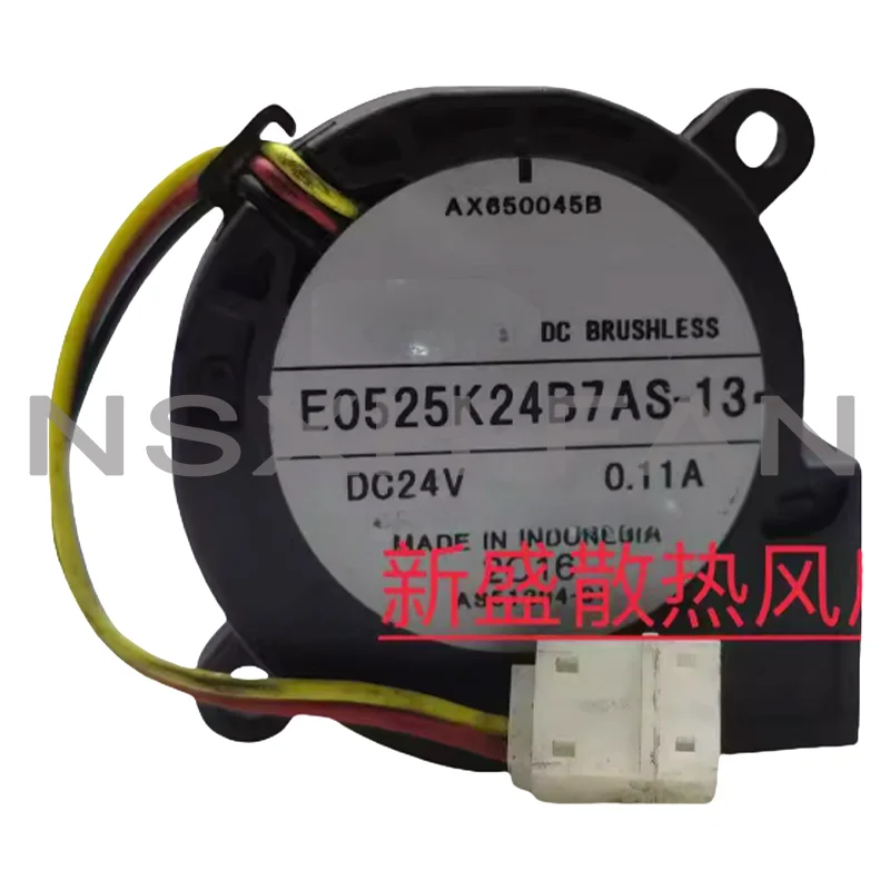 

Brand New E0525K24B7AS-13 5025 24V 0.11A Turbo Cooling Fan