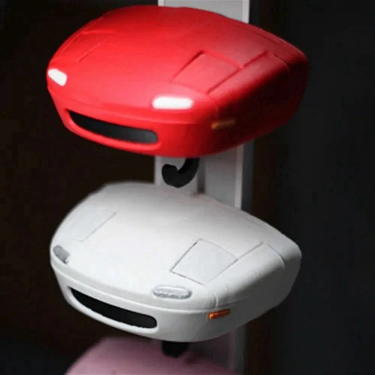 Gancho de chave antigo montado na parede, estilo clássico, rack de armazenamento de chaves de porta, para definir um espaço claro em casa. Miata Vermelho HY