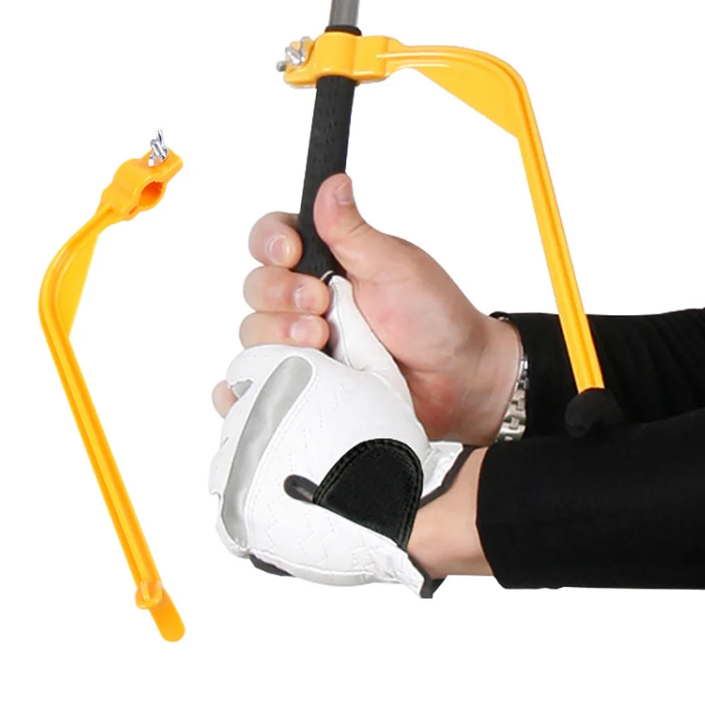 

1Pc Golf Swing Coach Beginner Swing Trainer Gesture Alignment Training Aids Correct And Practical Practice Guide Golf Supplies