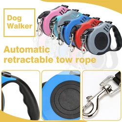 3m 5m 12/30kg Dog Leash Retractable Roulette Collar for Small Big Dog Accessories Adjustable Durable Walking Hiking Bulldog Rope